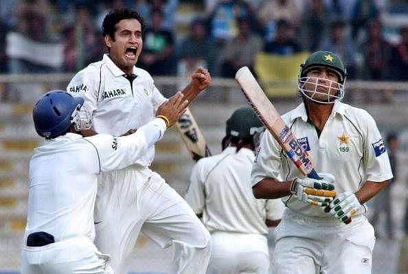 Irfan bagged a hat-trick at Karachi in 2006 against Pakistan